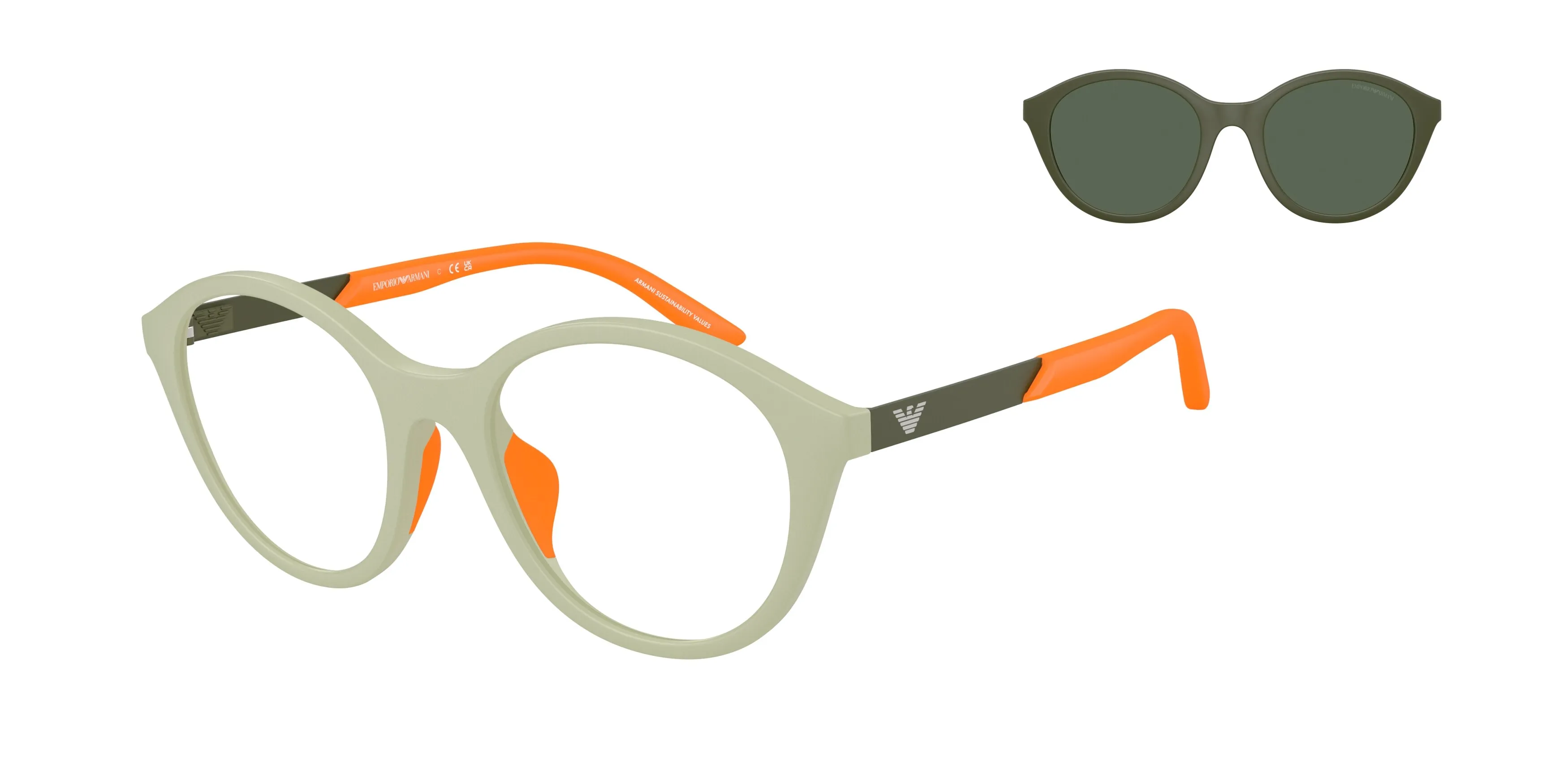 Солнцезащитные очки Emporio Armani  0EK4005U/62761W